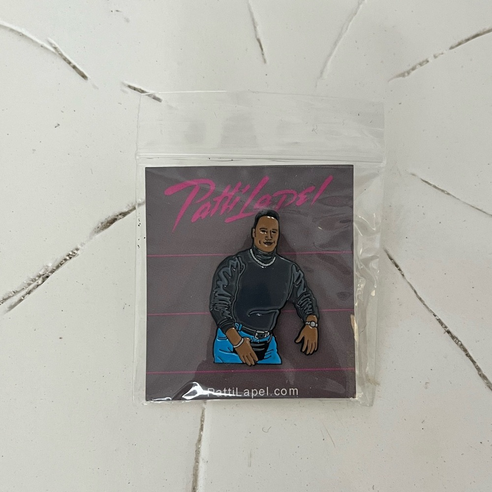 The Rock Patti Lapel Pin